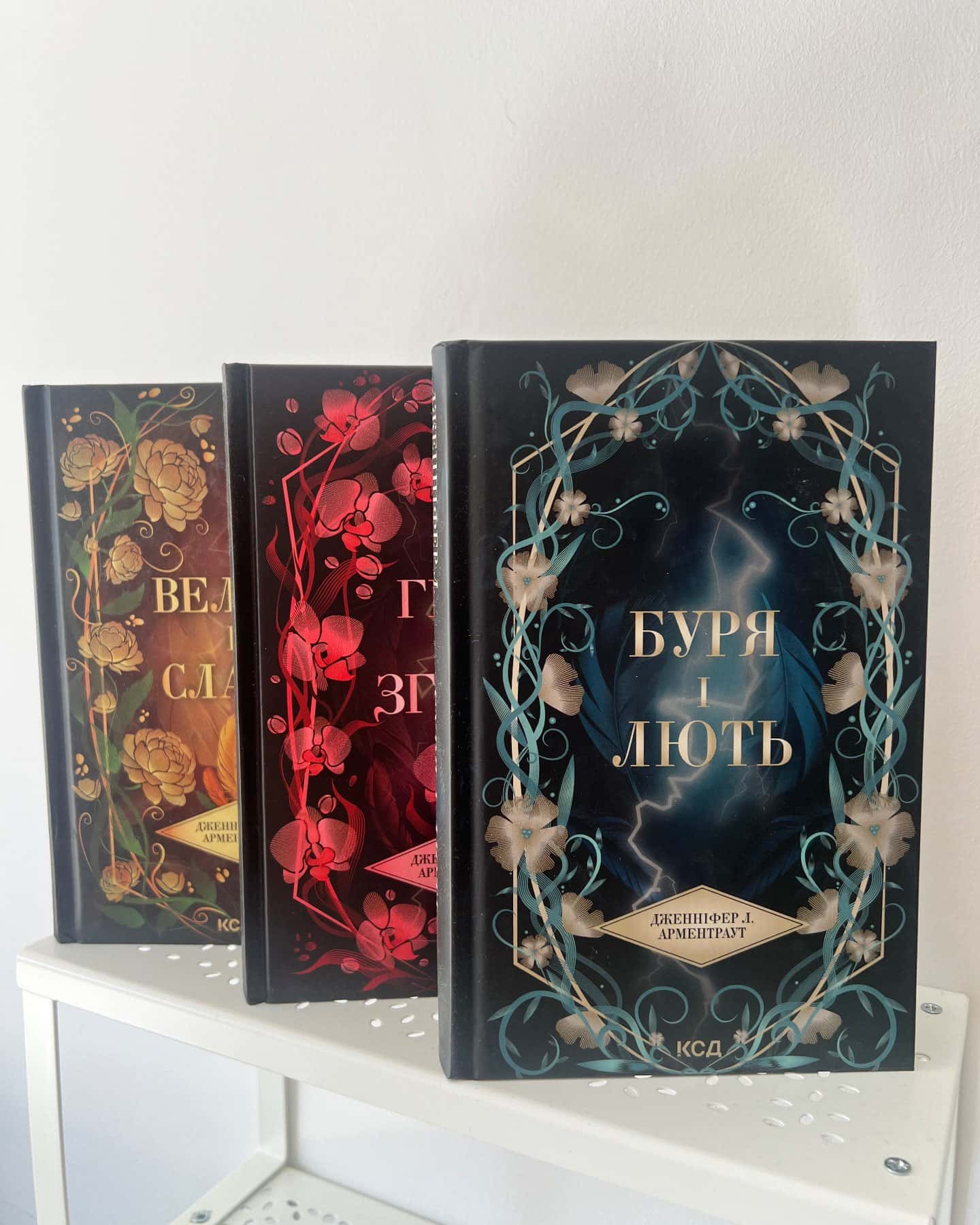 Буря і лють. Книга 1, Гнів і згуба. Книга 2, Велич і слава. Книга 3 — Дженніфер Л. Арментраут
